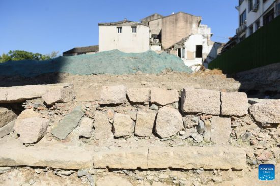 Aρχαιολογικός χώρος του αρχαίου λιμανιού Σουόμεν στην Τζετζιάνγκ της Ανατολικής Κίνας