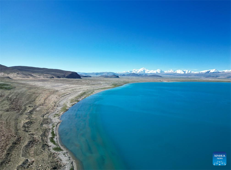 Τοπίο της λίμνης Μπαϊκού στο Σιγκάζε, Θιβέτ