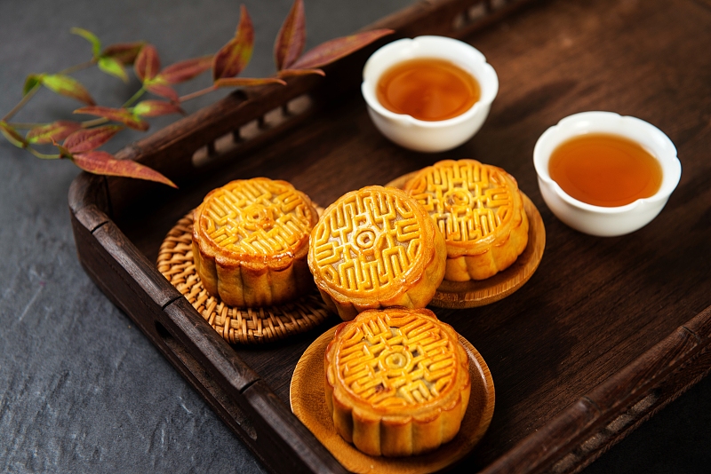 Το mooncake. (Φωτογραφία / VCG)