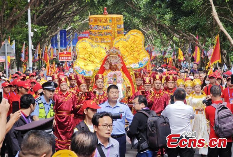 1036η επέτειος της ανάληψης της Μαζού στον ουρανό γιορτάστηκε στο Φουτζιάν