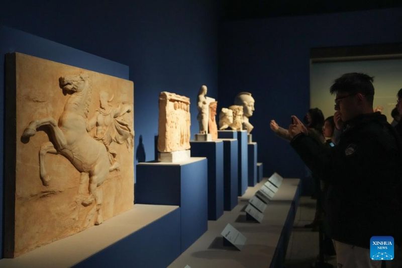 Έκθεση για την αρχαία Ελλάδα πραγματοποιείται στην πόλη Τσανγκσά της Κεντρικής Κίνας