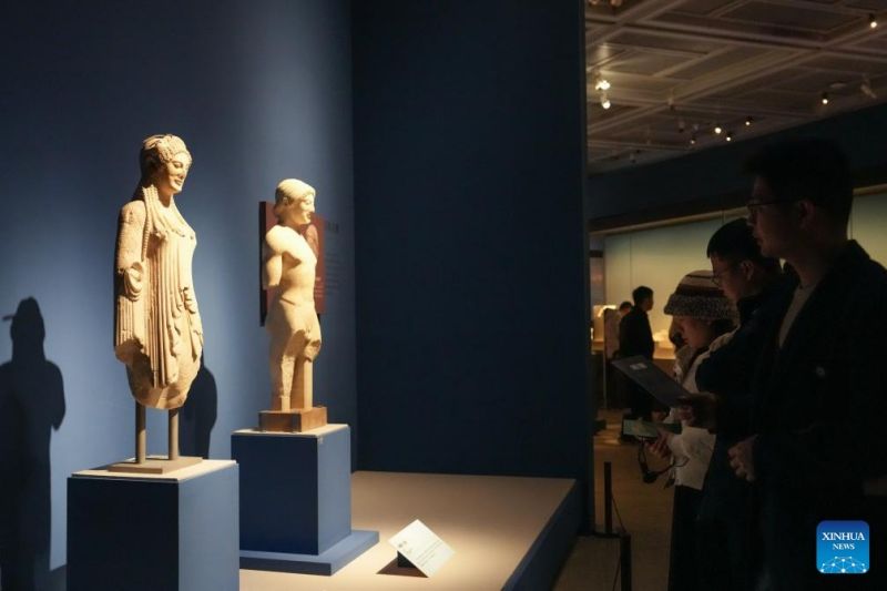 Έκθεση για την αρχαία Ελλάδα πραγματοποιείται στην πόλη Τσανγκσά της Κεντρικής Κίνας