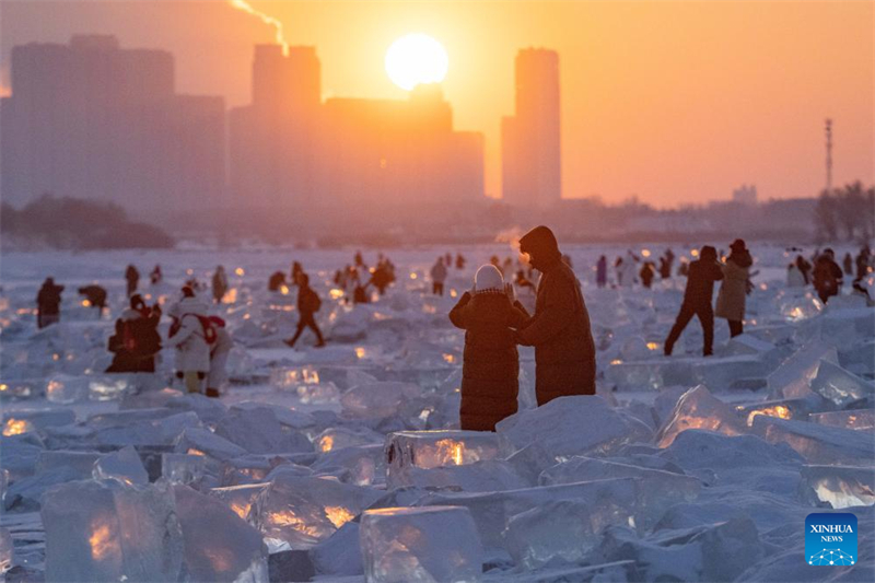 Η «πόλη του πάγου» της Κίνας βιώνει τουριστική άνθηση