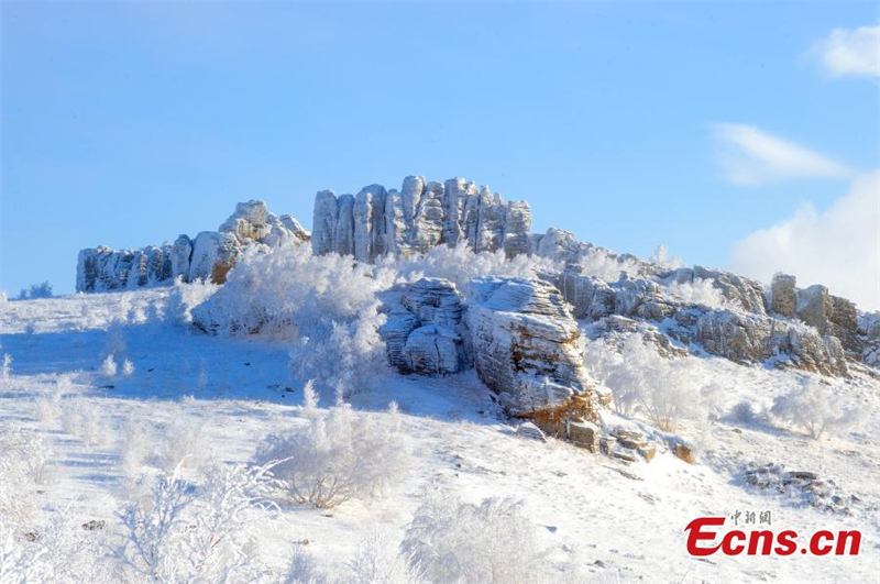 Εντυπωσιακό τοπίο στο Πέτρινο Δάσος Ασιχατού