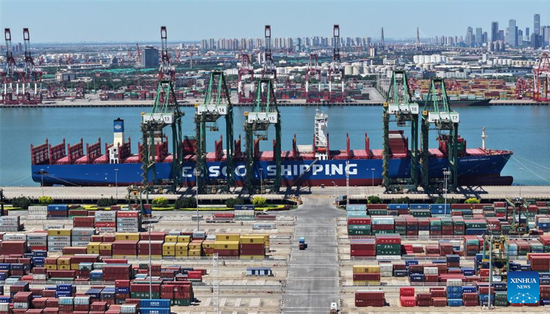 Ανοίγει νέα ναυτιλιακή διαδρομή μεταξύ του δήμου Τιεντζίν και της ανατολικής ακτής των ΗΠΑ