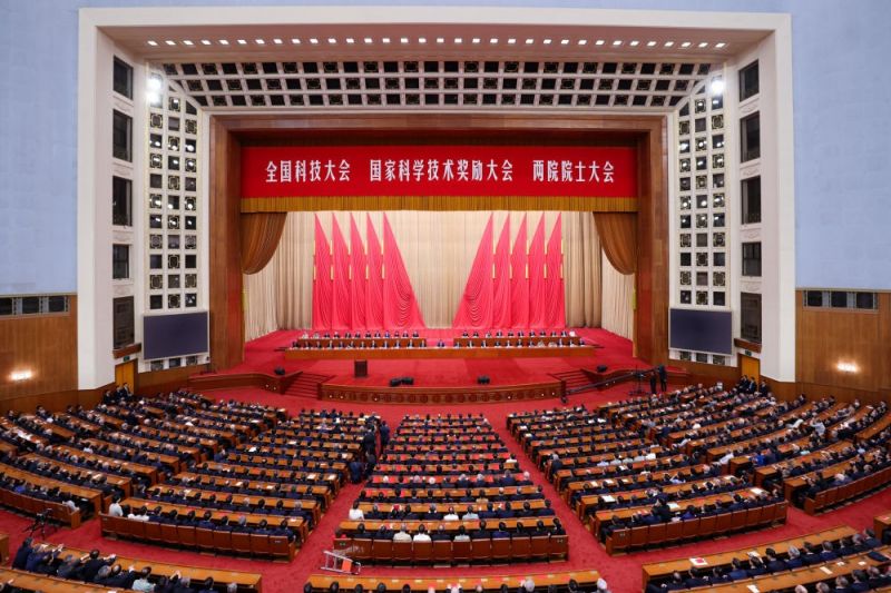Σκηνή από την συνάντηση (Φωτογραφία/Xinhua)