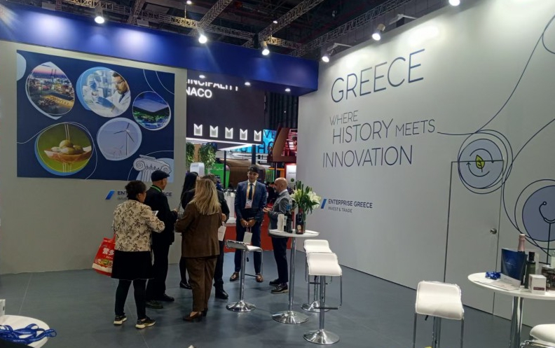 Στο Ελληνικό περίπτερο στην CIIE: «Εκεί που η ιστορία συναντά την καινοτομία»