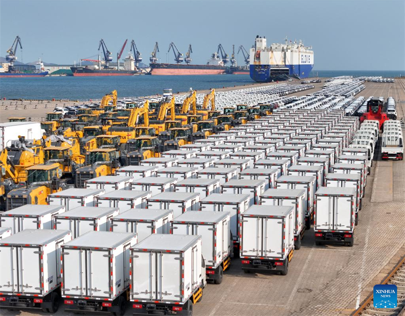 Φόρτος εργασιών στα μεγάλα λιμάνια της Κίνας στη αρχή του έτους