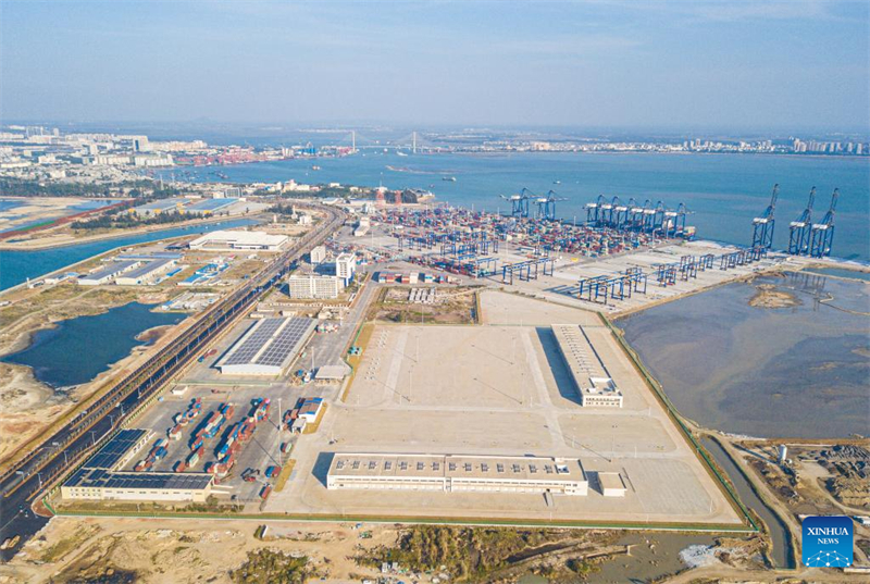 Σε εξέλιξη η κατασκευή του νέου Τελωνειακού σταθμού στο Yangpu της Χαϊνάν