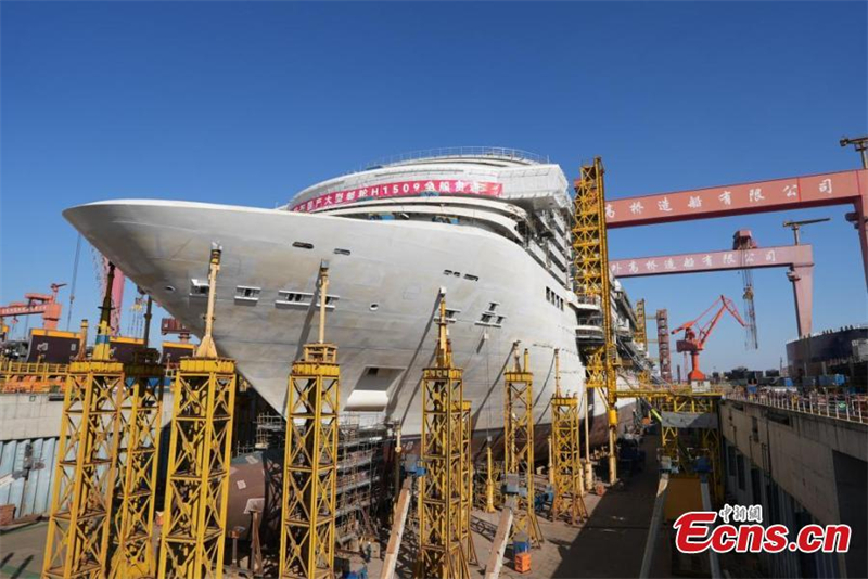 Έτοιμο το κύτος για το δεύτερο κινεζικό mega-κρουαζιερόπλοιο