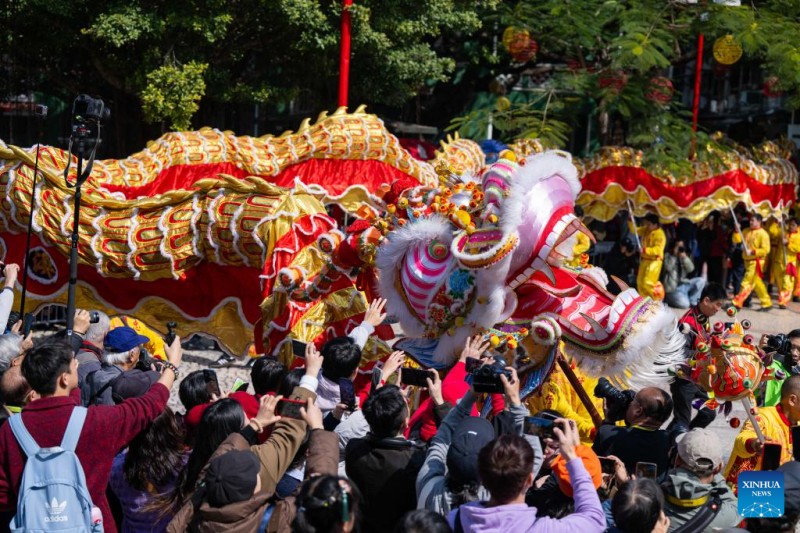 Εορταστικές εκδηλώσεις στο Μακάο για τον ερχομό του νέου Κινεζικού έτους