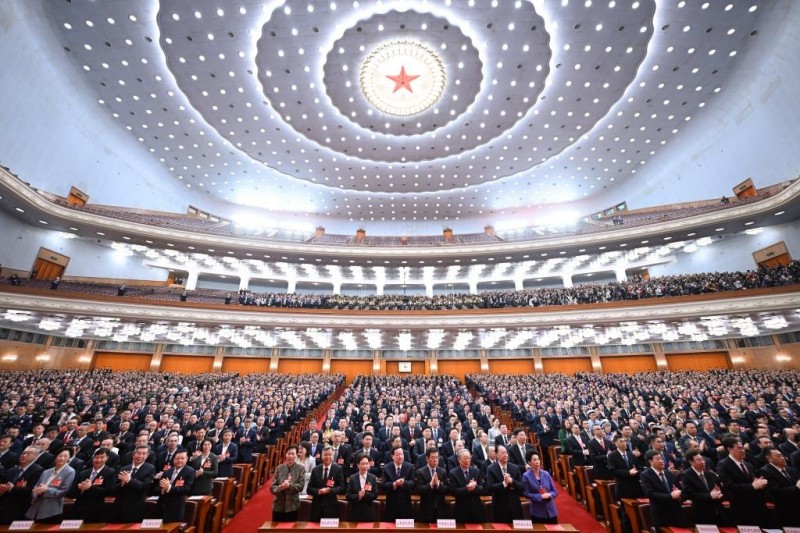 Έκλεισε τις εργασίες του το 14ο Εθνικό Λαϊκό Συνέδριο της Κίνας