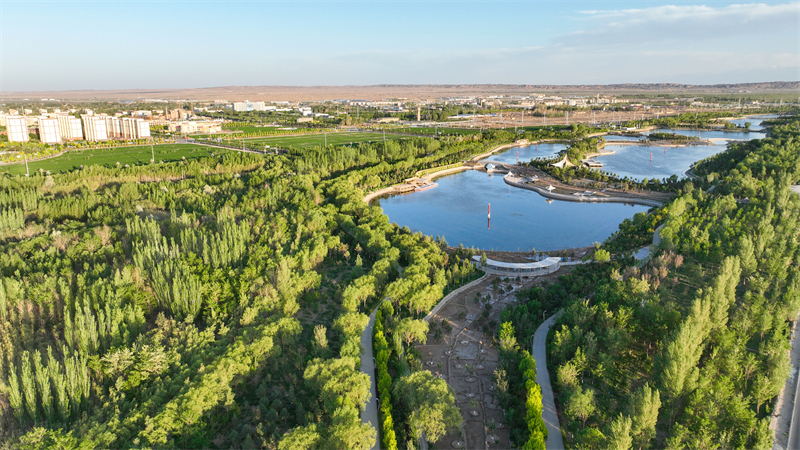 Γκανσού: Μετατρέποντας την έρημο γκόμπι σε όαση, δημιουργώντας μια νέα οικολογική εικόνα