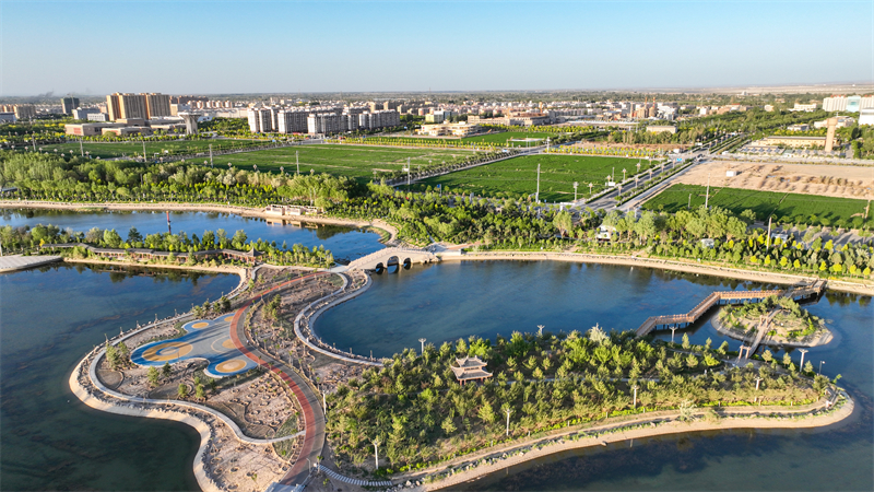 Γκανσού: Μετατρέποντας την έρημο γκόμπι σε όαση, δημιουργώντας μια νέα οικολογική εικόνα