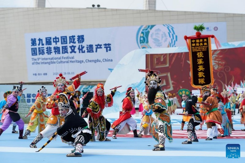 9ο Διεθνές Φεστιβάλ Άυλης Πολιτιστικής Κληρονομιάς στην πόλη Τσενγκντού