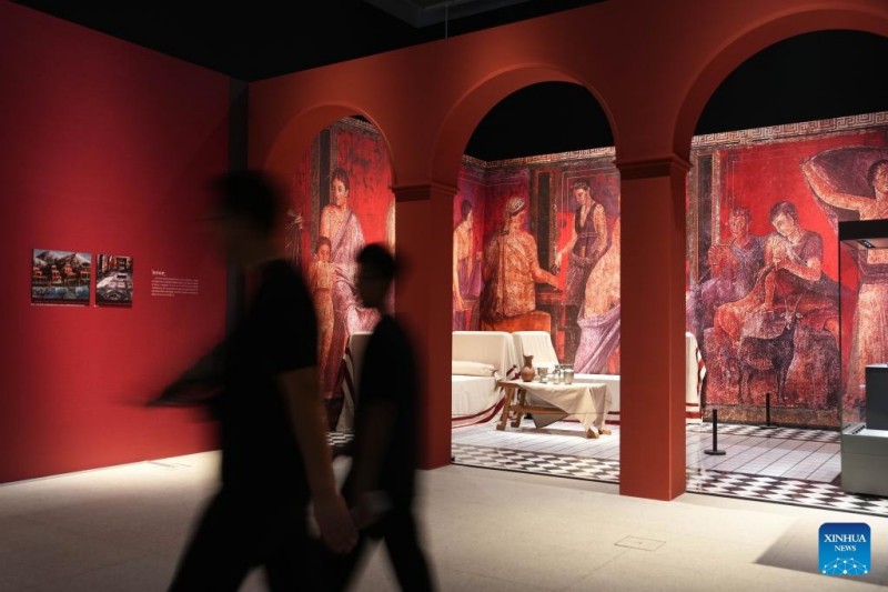 Έκθεση για την Πομπηία ξεκινάει στην επαρχία Χουνάν της κεντρικής Κίνας