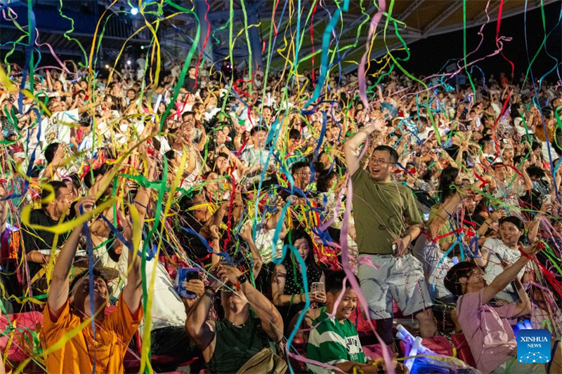 Δημιουργική επίδειξη πυροτεχνημάτων στην 