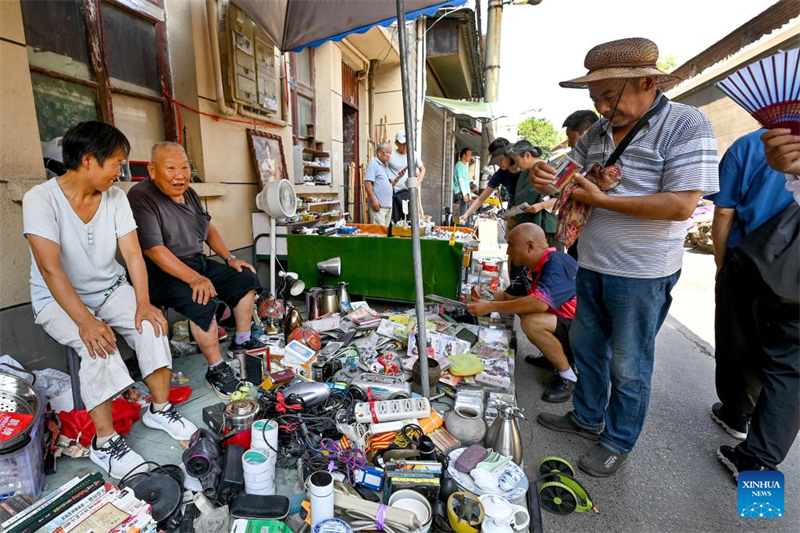Η αιωνόβια Αγορά Σιτσάνγκ της πόλης Σιάν σφύζει από ζωντάνια