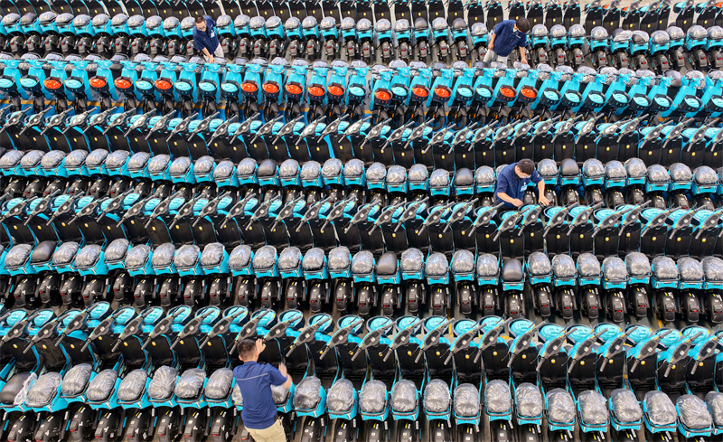 Επαρχία Σιτσουάν: Τα κοινόχρηστα ποδήλατα ενέργειας υδρογόνου διευκολύνουν τις καθημερινές μετακινήσεις