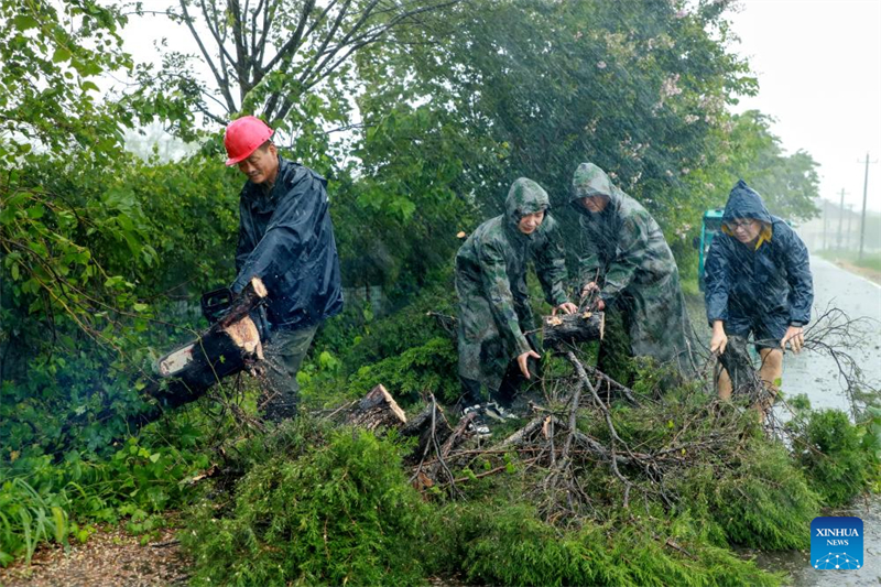 Οι επαρχίες της Ανατολικής Κίνας ενισχύουν την πρόληψη καταστροφών για τον τυφώνα Co-May