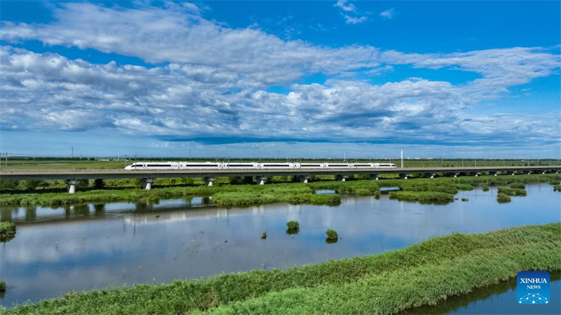 Η βορειότερη σιδηροδρομική γραμμή υψηλής ταχύτητας της Κίνας γιορτάζει τη 10η επέτειό της