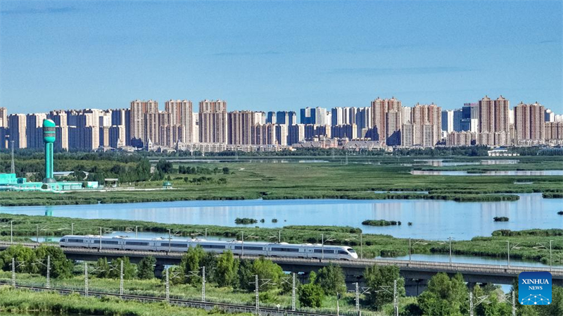 Η βορειότερη σιδηροδρομική γραμμή υψηλής ταχύτητας της Κίνας γιορτάζει τη 10η επέτειό της