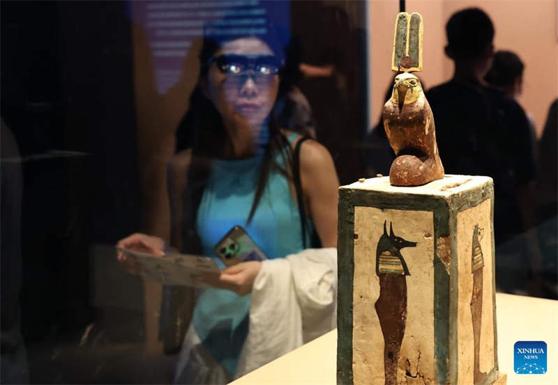 Η έκθεση με θέμα τον πολιτισμό της αρχαίας Αιγύπτου ολοκληρώθηκε στο Μουσείο της Σαγκάης