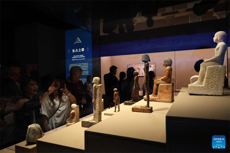 Η έκθεση με θέμα τον πολιτισμό της αρχαίας Αιγύπτου ολοκληρώθηκε στο Μουσείο της Σαγκάης