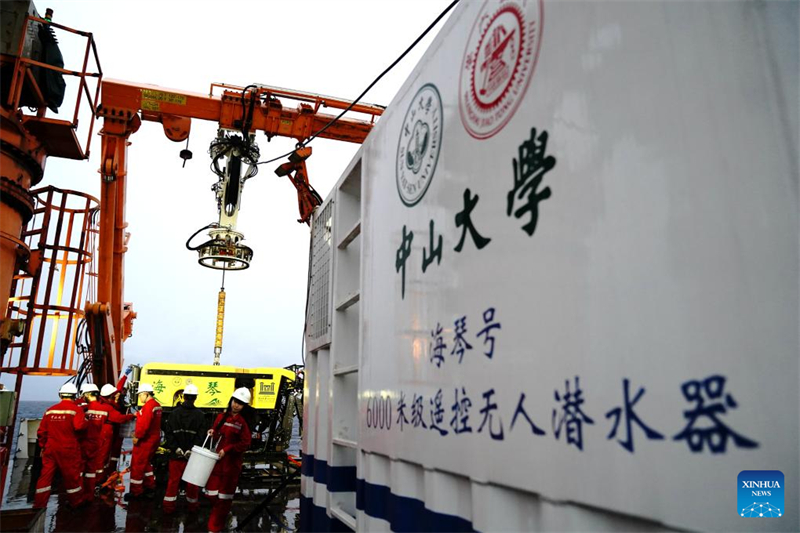 Το νέο εξερευνητικό σκάφος βαθιάς θάλασσας της Κίνας Χαϊτσίν ολοκληρώνει αποστολή στη Θάλασσα της Νότιας Κίνας