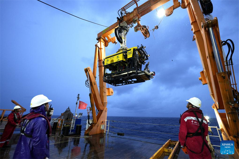 Το νέο εξερευνητικό σκάφος βαθιάς θάλασσας της Κίνας Χαϊτσίν ολοκληρώνει αποστολή στη Θάλασσα της Νότιας Κίνας