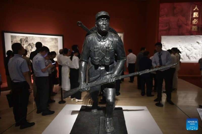 Έκθεση για τον εορτασμό της 80ής επετείου της νίκης κατά της ιαπωνικής επιθετικότητας και του φασισμού ξεκίνησε στο Πεκίνο