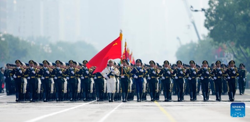 (Φωτογραφίες) Η παρέλαση της Κίνας για την Ημέρα της Νίκης πραγματοποιήθηκε στο Πεκίνο