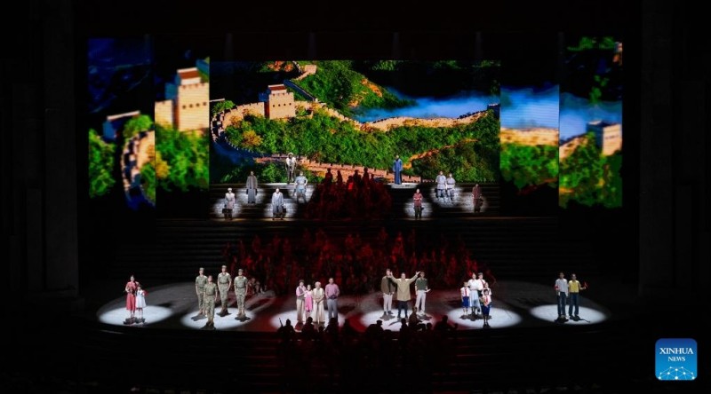 Μεγάλη πολιτιστική γιορτή στο Πεκίνο για τον εορτασμό της 80ής επετείου της νίκης κατά της ιαπωνικής επιθετικότητας και του φασισμού