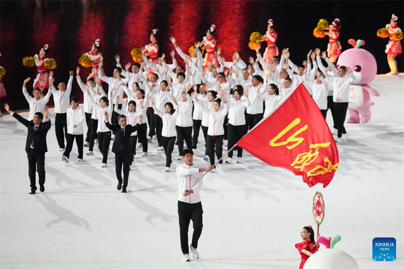 H τελετή έναρξης των 15ων Εθνικών Αγώνων της Κίνας πραγματοποιήθηκε στην πόλη Γκουανγκτζόου