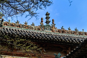 «Ξωτικά» σκαρφαλωμένα στις κορυφές αρχαίων στεγών