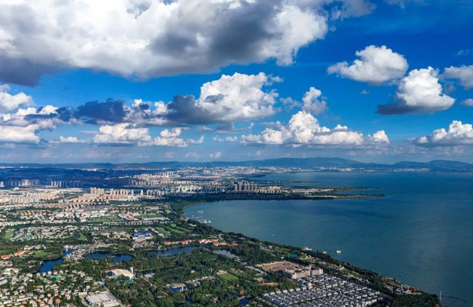 Η ποιότητα του νερού στη Λίμνη Ντιαντσί διατηρείται σε υψηλό επίπεδο