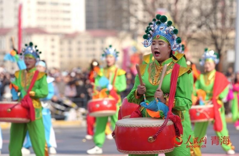 Παράστασεις Σεχούο πραγματοποιήθηκαν στην πόλη Σινίνγκ της Κίνας
