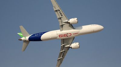 Το κινεζικής κατασκευής C919 κάνει το διεθνές ντεμπούτο του στη γραμμή Πεκίνο–Ουλάν Μπατόρ