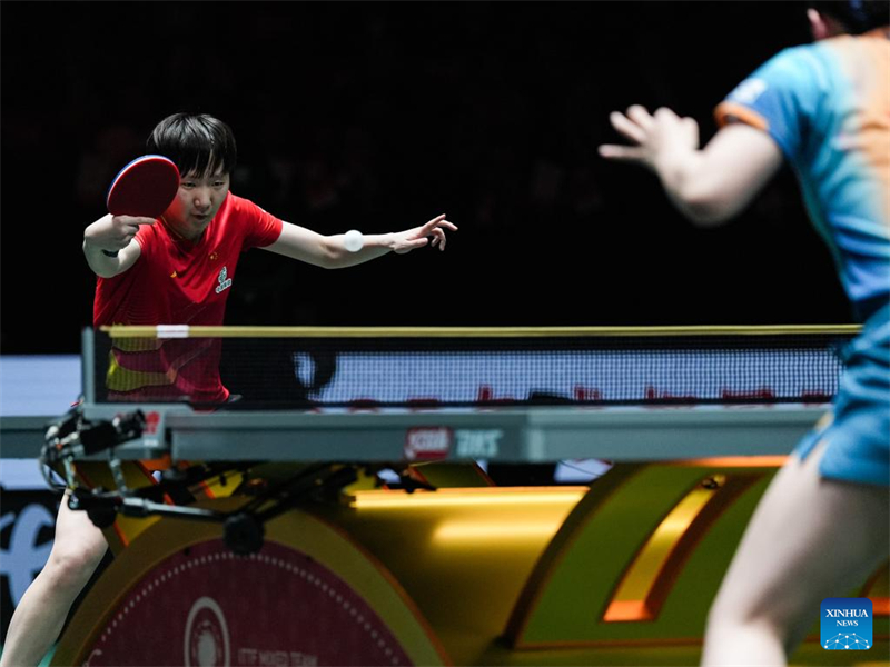 Η Κίνα κερδίζει τον τρίτο συνεχόμενο τίτλο στο Παγκόσμιο Κύπελλο Μικτών Ομάδων της ITTF