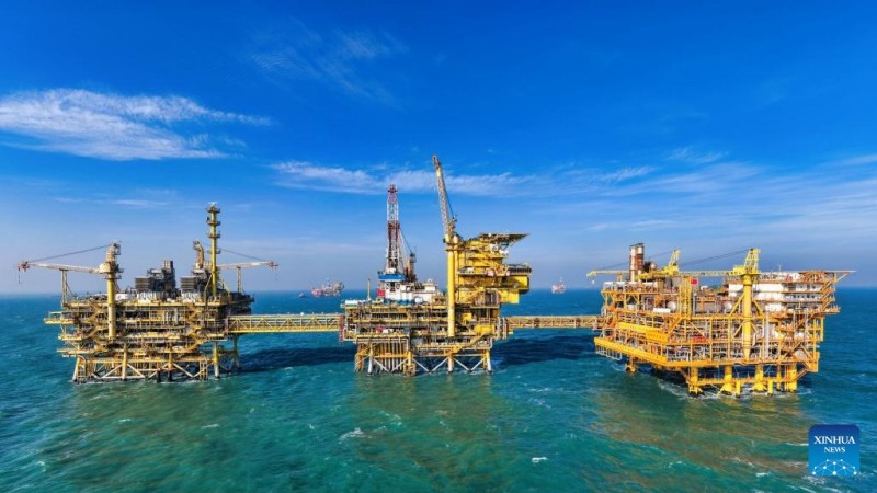 Το μεγαλύτερο υπεράκτιο πετρελαϊκό κοίτασμα της Κίνας ανακοινώνει ρεκόρ ετήσιας παραγωγής πετρελαίου και φυσικού αερίου