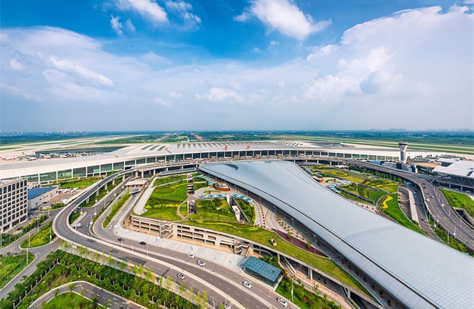 Η ετήσια διακίνηση φορτίων στο αεροδρόμιο της Κεντρικής Κίνας ξεπέρασε το 1 εκατομμύριο τόνους