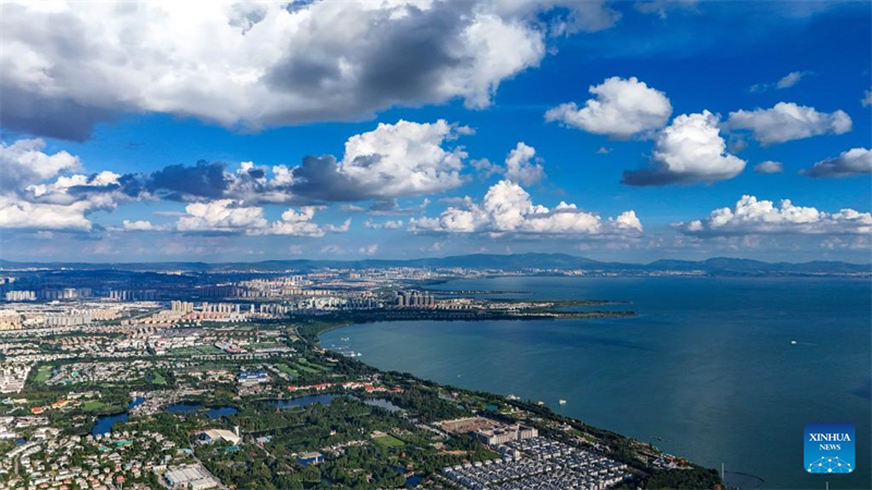 Η ποιότητα του νερού στη Λίμνη Ντιαντσί διατηρείται σε υψηλό επίπεδο