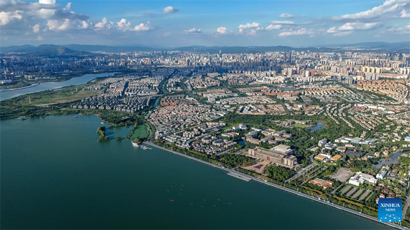 Η ποιότητα του νερού στη Λίμνη Ντιαντσί διατηρείται σε υψηλό επίπεδο