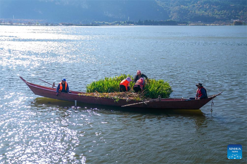 Η ποιότητα του νερού στη Λίμνη Ντιαντσί διατηρείται σε υψηλό επίπεδο