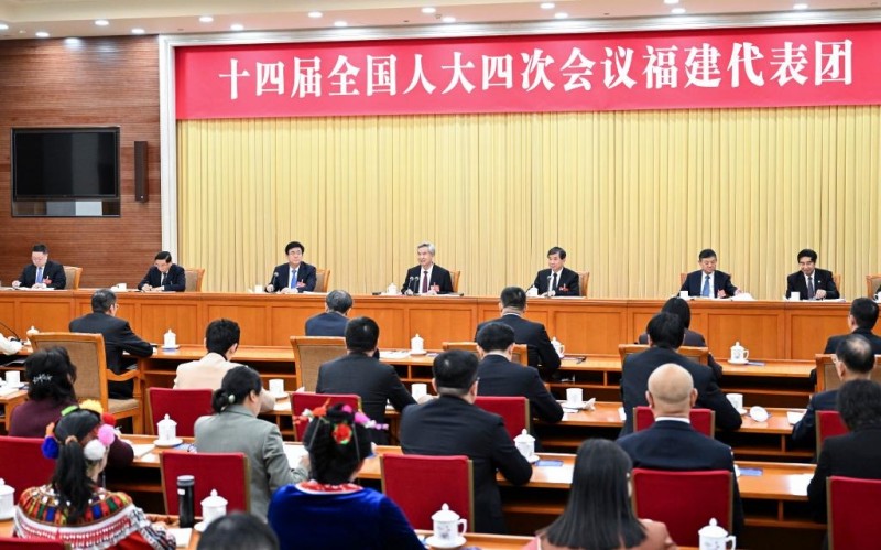 Κινέζοι ηγέτες συμμετέχουν σε συζητήσεις στην ετήσια νομοθετική σύνοδο