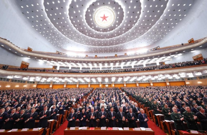 Το εθνικό νομοθετικό σώμα της Κίνας πραγματοποιεί την τελική συνεδρίαση της ετήσιας συνόδου