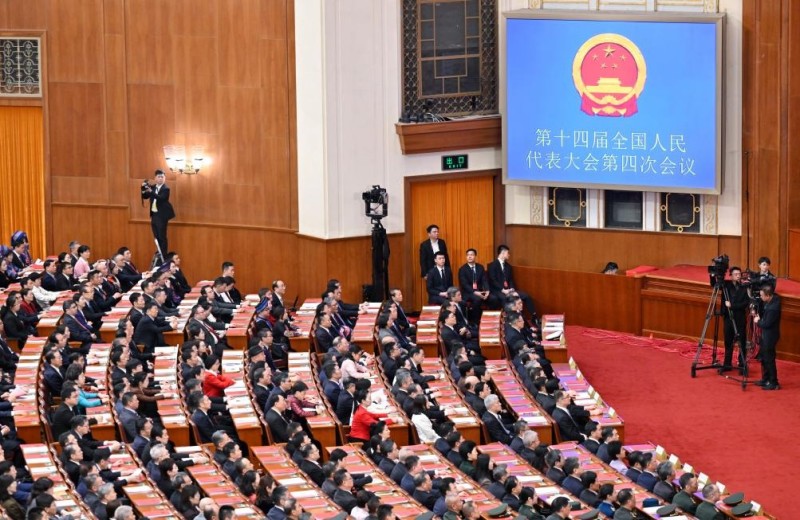Το εθνικό νομοθετικό σώμα της Κίνας πραγματοποιεί την τελική συνεδρίαση της ετήσιας συνόδου
