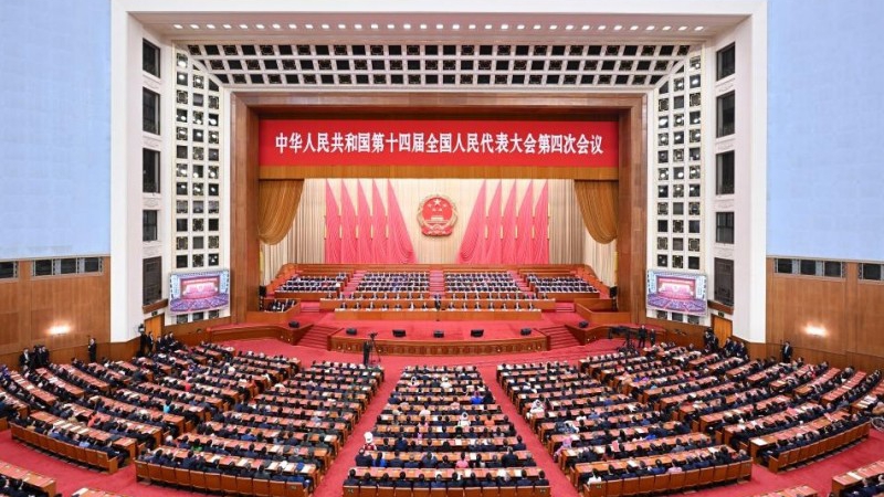 Το εθνικό νομοθετικό σώμα της Κίνας πραγματοποιεί την τελική συνεδρίαση της ετήσιας συνόδου