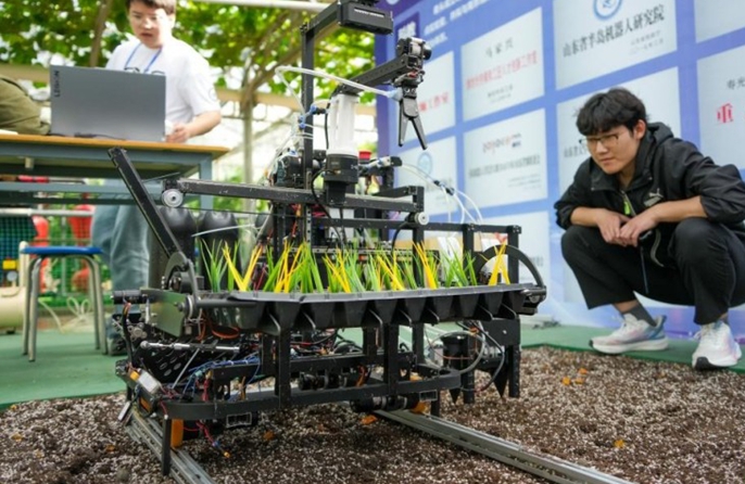 Η αυτόνομη γεωργία στο επίκεντρο της διεθνούς έκθεσης επιστήμης και τεχνολογίας λαχανικών στην επαρχία Σαντόνγκ
