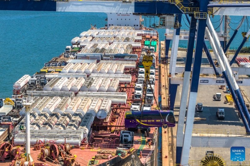 Το λιμάνι Γιαντάι της Κίνας καταγράφει ραγδαία αύξηση των μεταφορών γενικών φορτίων προς την Αφρική